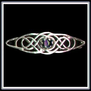 Barrette - Triple Infinity Knot