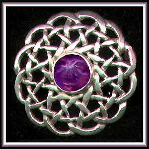 Brooch - Twelve Pentacles