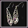 Earrings - Amethyst Drops