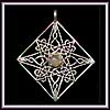 Pendant - Moonstone Compass Rose