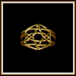 Ring - Faith Knot - Yin - Gold