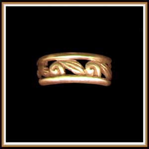 Ring - Leaves Of Troth - gold